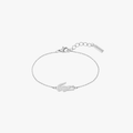 PULSERA CROCODILE PLATEADA PARA ELLA