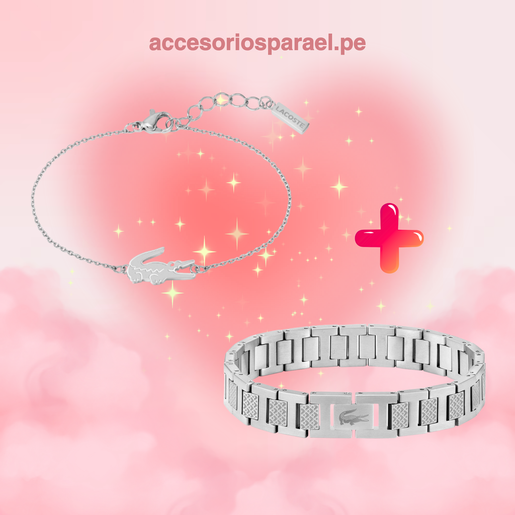 (STOCK) COMBO LOVE - PLATEADO