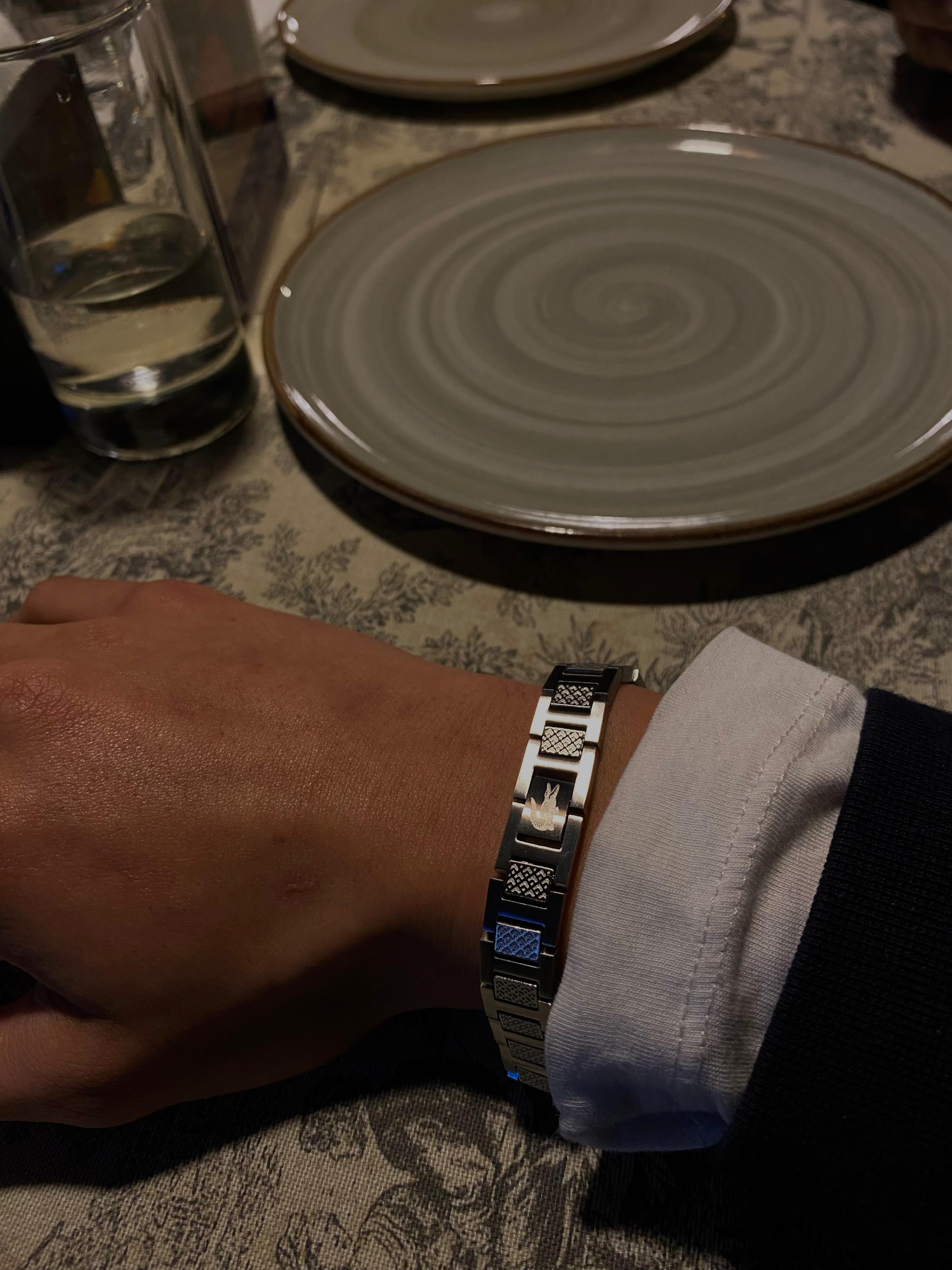 BRAZALETE METROPOLE PLATEADO