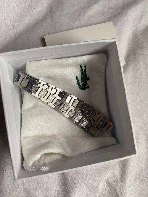 BRAZALETE METROPOLE PLATEADO