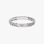 (STOCK) BRAZALETE E.ARMANI PLATEADO PARA ÉL